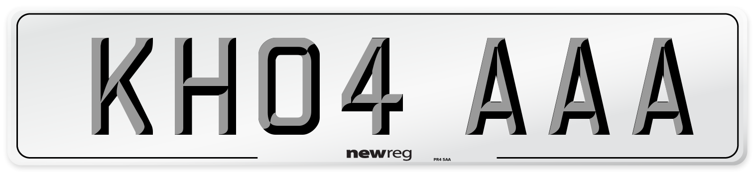 KH04 AAA Number Plate from New Reg